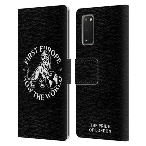 Chelsea Football Club 2025 World Champions The Pride of London Leather Book Wallet Case Cover For Samsung Galaxy S20 / S20 5G