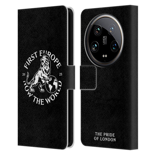 Chelsea Football Club 2025 World Champions The Pride of London Leather Book Wallet Case Cover For Xiaomi 14 Ultra