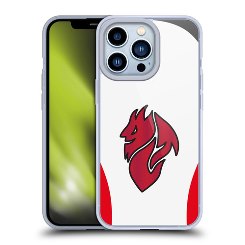 AC Milan 2025/26 Crest Kit Away Soft Gel Case for Apple iPhone 13 Pro