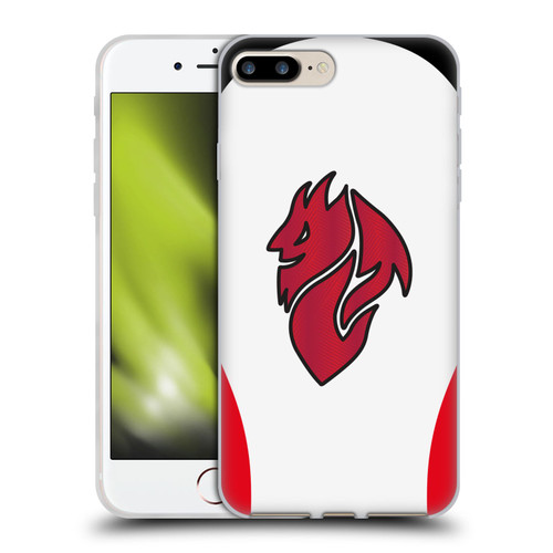 AC Milan 2025/26 Crest Kit Away Soft Gel Case for Apple iPhone 7 Plus / iPhone 8 Plus & MagSafe