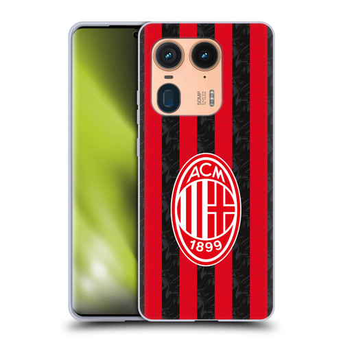 AC Milan 2025/26 Crest Kit Home Soft Gel Case for Motorola Edge 50 Ultra/X50 Ultra