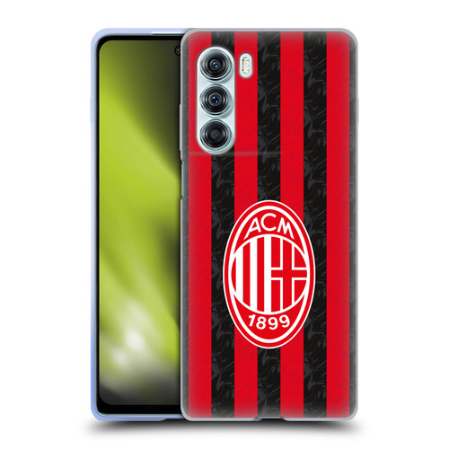 AC Milan 2025/26 Crest Kit Home Soft Gel Case for Motorola Edge S30 / Moto G200 5G