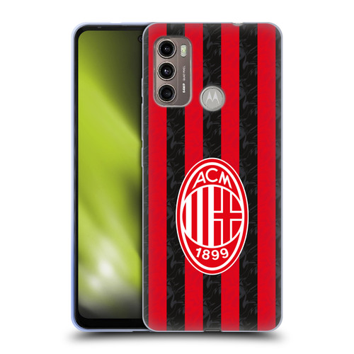 AC Milan 2025/26 Crest Kit Home Soft Gel Case for Motorola Moto G60 / Moto G40 Fusion