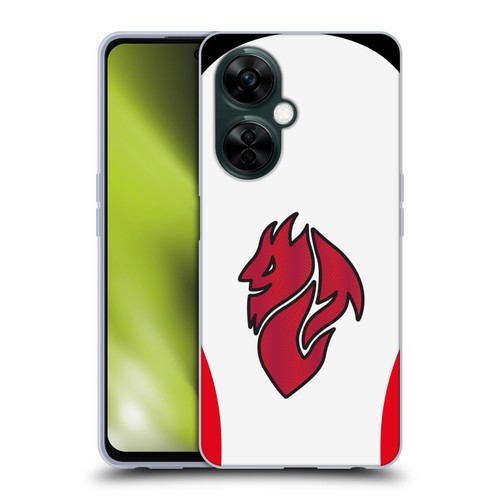 AC Milan 2025/26 Crest Kit Away Soft Gel Case for OnePlus Nord N30