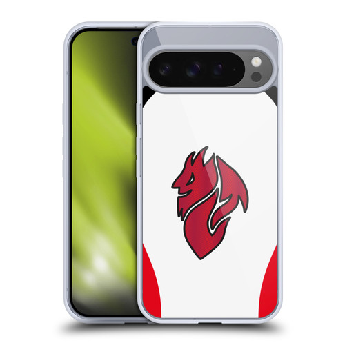 AC Milan 2025/26 Crest Kit Away Soft Gel Case for Google Pixel 9 Pro XL