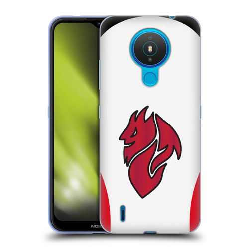 AC Milan 2025/26 Crest Kit Away Soft Gel Case for Nokia 1.4