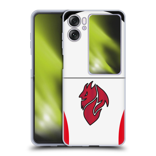 AC Milan 2025/26 Crest Kit Away Soft Gel Case for OPPO Find N2 Flip AC Milan 2025/26 Crest Kit Away Soft Gel Case for OPPO Find N2 Flip