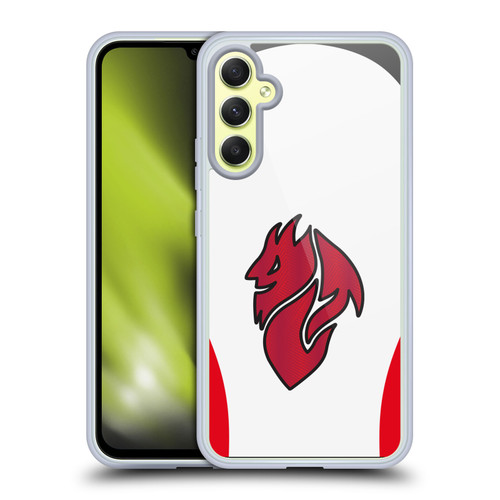 AC Milan 2025/26 Crest Kit Away Soft Gel Case for Samsung Galaxy A34 5G