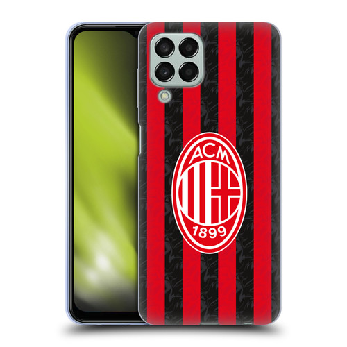 AC Milan 2025/26 Crest Kit Home Soft Gel Case for Samsung Galaxy M33 (2022)