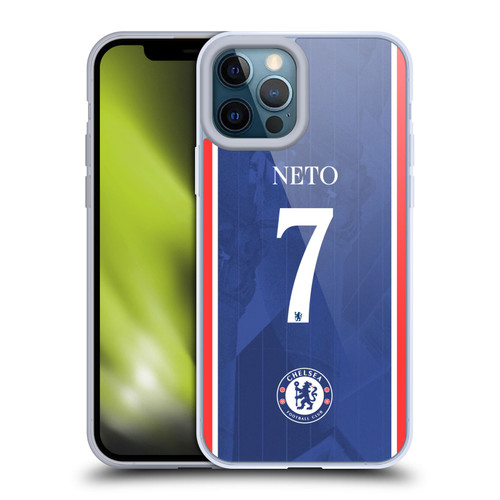 Chelsea Football Club 2025/26 Players Home Kit Pedro Neto Soft Gel Case for Apple iPhone 12 Pro Max Chelsea Football Club 2025/26 Players Home Kit Pedro Neto Soft Gel Case for Apple iPhone 12 Pro Max