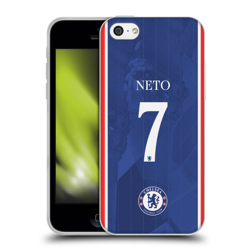 Chelsea Football Club 2025/26 Players Home Kit Pedro Neto Soft Gel Case for Apple iPhone 5c Chelsea Football Club 2025/26 Players Home Kit Pedro Neto Soft Gel Case for Apple iPhone 5c
