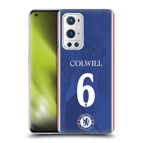Chelsea Football Club 2025/26 Players Home Kit Levi Colwill Soft Gel Case for OnePlus 9 Pro
