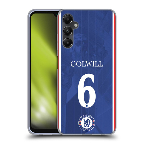 Chelsea Football Club 2025/26 Players Home Kit Levi Colwill Soft Gel Case for Samsung Galaxy A05s Chelsea Football Club 2025/26 Players Home Kit Levi Colwill Soft Gel Case for Samsung Galaxy A05s