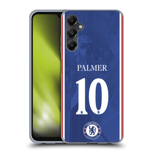 Chelsea Football Club 2025/26 Players Home Kit Cole Palmer Soft Gel Case for Samsung Galaxy A05s