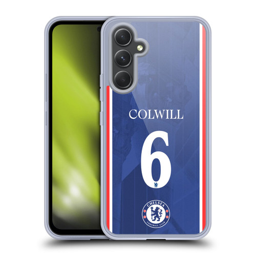 Chelsea Football Club 2025/26 Players Home Kit Levi Colwill Soft Gel Case for Samsung Galaxy A54 5G Chelsea Football Club 2025/26 Players Home Kit Levi Colwill Soft Gel Case for Samsung Galaxy A54 5G