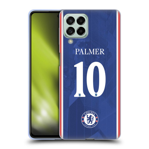Chelsea Football Club 2025/26 Players Home Kit Cole Palmer Soft Gel Case for Samsung Galaxy M53 (2022) Chelsea Football Club 2025/26 Players Home Kit Cole Palmer Soft Gel Case for Samsung Galaxy M53 (2022)
