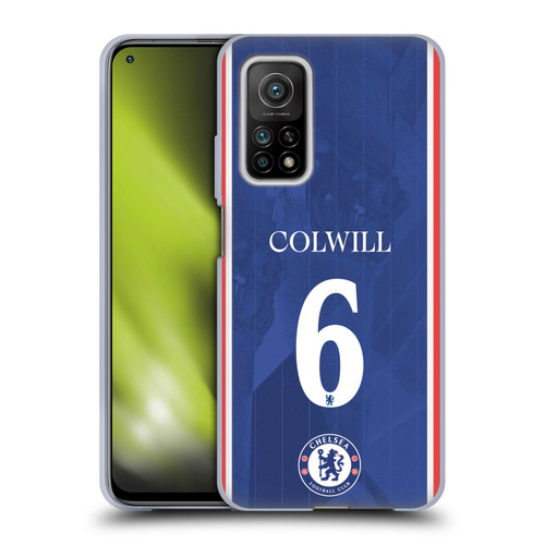 Chelsea Football Club 2025/26 Players Home Kit Levi Colwill Soft Gel Case for Xiaomi Mi 10T 5G