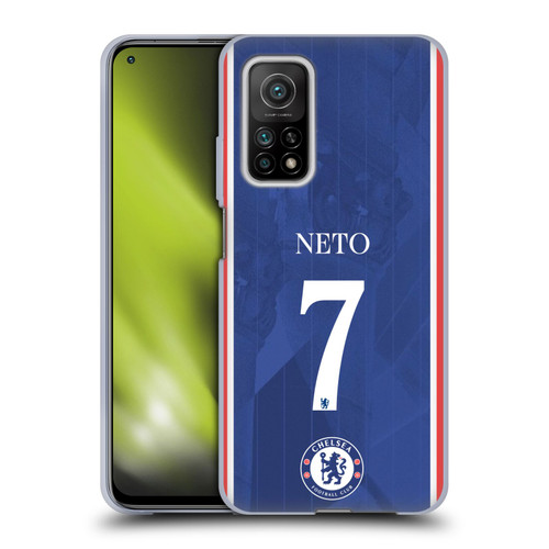 Chelsea Football Club 2025/26 Players Home Kit Pedro Neto Soft Gel Case for Xiaomi Mi 10T 5G