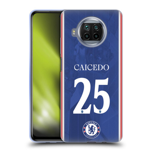 Chelsea Football Club 2025/26 Players Home Kit Moisés Caicedo Soft Gel Case for Xiaomi Mi 10T Lite 5G
