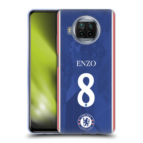 Chelsea Football Club 2025/26 Players Home Kit Enzo Fernández Soft Gel Case for Xiaomi Mi 10T Lite 5G