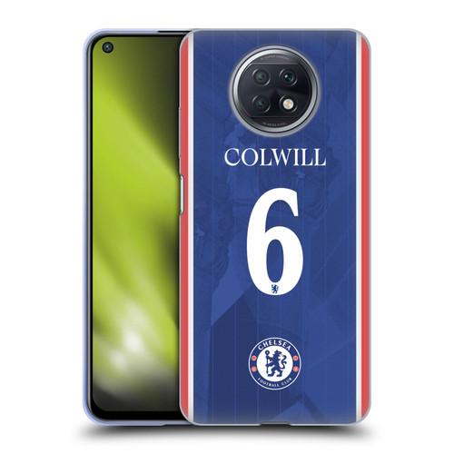 Chelsea Football Club 2025/26 Players Home Kit Levi Colwill Soft Gel Case for Xiaomi Redmi Note 9T 5G