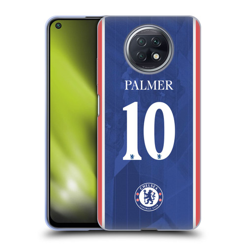 Chelsea Football Club 2025/26 Players Home Kit Cole Palmer Soft Gel Case for Xiaomi Redmi Note 9T 5G