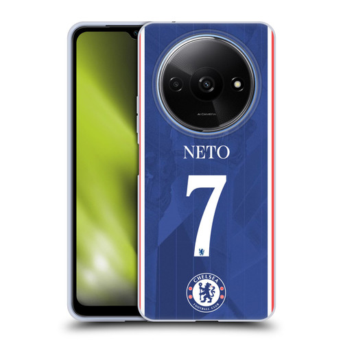 Chelsea Football Club 2025/26 Players Home Kit Pedro Neto Soft Gel Case for Xiaomi Redmi A3