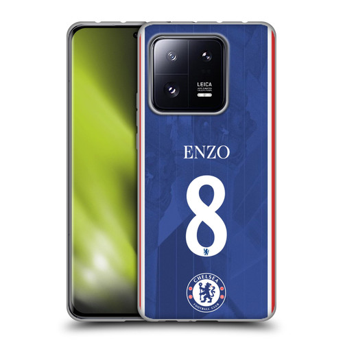 Chelsea Football Club 2025/26 Players Home Kit Enzo Fernández Soft Gel Case for Xiaomi 13 Pro 5G