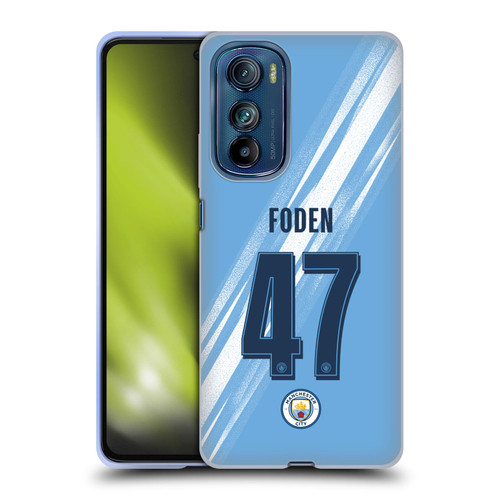 Manchester City Man City FC 2025/26 Players Home Kit Phil Foden Soft Gel Case for Motorola Edge 30 Manchester City Man City FC 2025/26 Players Home Kit Phil Foden Soft Gel Case for Motorola Edge 30