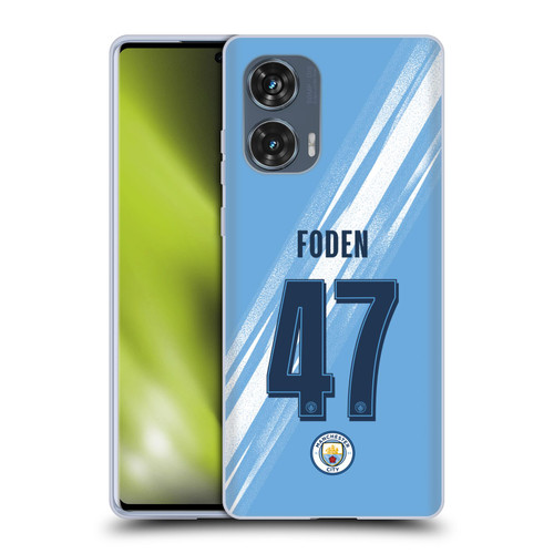 Manchester City Man City FC 2025/26 Players Home Kit Phil Foden Soft Gel Case for Motorola Edge 50 Fusion Manchester City Man City FC 2025/26 Players Home Kit Phil Foden Soft Gel Case for Motorola Edge 50 Fusion