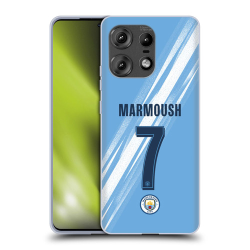 Manchester City Man City FC 2025/26 Players Home Kit Omar Marmoush Soft Gel Case for Motorola Edge 50 Pro Manchester City Man City FC 2025/26 Players Home Kit Omar Marmoush Soft Gel Case for Motorola Edge 50 Pro