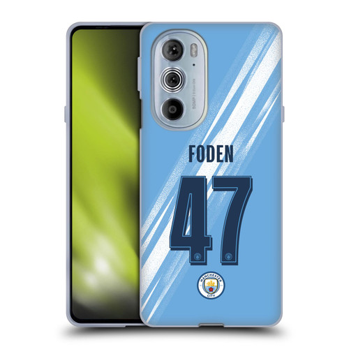 Manchester City Man City FC 2025/26 Players Home Kit Phil Foden Soft Gel Case for Motorola Edge X30 Manchester City Man City FC 2025/26 Players Home Kit Phil Foden Soft Gel Case for Motorola Edge X30