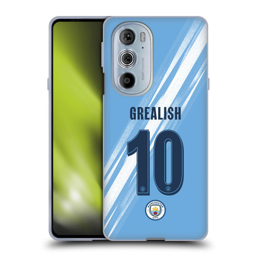 Manchester City Man City FC 2025/26 Players Home Kit Jack Grealish Soft Gel Case for Motorola Edge X30 Manchester City Man City FC 2025/26 Players Home Kit Jack Grealish Soft Gel Case for Motorola Edge X30