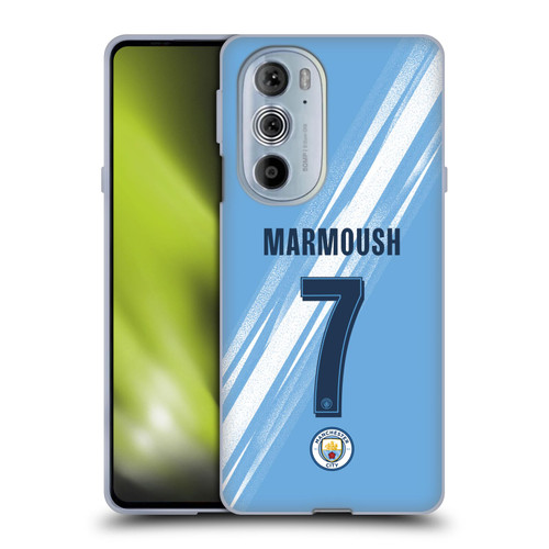 Manchester City Man City FC 2025/26 Players Home Kit Omar Marmoush Soft Gel Case for Motorola Edge X30 Manchester City Man City FC 2025/26 Players Home Kit Omar Marmoush Soft Gel Case for Motorola Edge X30