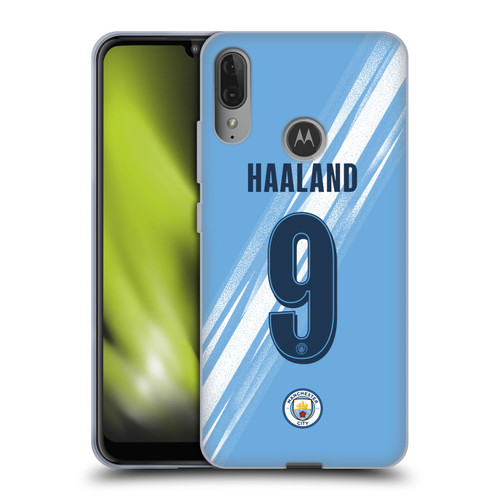 Manchester City Man City FC 2025/26 Players Home Kit Erling Haaland Soft Gel Case for Motorola Moto E6 Plus Manchester City Man City FC 2025/26 Players Home Kit Erling Haaland Soft Gel Case for Motorola Moto E6 Plus