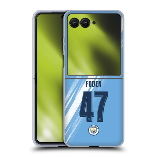Manchester City Man City FC 2025/26 Players Home Kit Phil Foden Soft Gel Case for Motorola Razr 50 Ultra Manchester City Man City FC 2025/26 Players Home Kit Phil Foden Soft Gel Case for Motorola Razr 50 Ultra