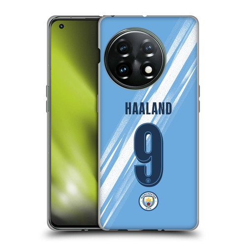 Manchester City Man City FC 2025/26 Players Home Kit Erling Haaland Soft Gel Case for OnePlus 11 5G Manchester City Man City FC 2025/26 Players Home Kit Erling Haaland Soft Gel Case for OnePlus 11 5G