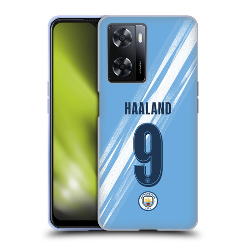 Manchester City Man City FC 2025/26 Players Home Kit Erling Haaland Soft Gel Case for OPPO A57s Manchester City Man City FC 2025/26 Players Home Kit Erling Haaland Soft Gel Case for OPPO A57s