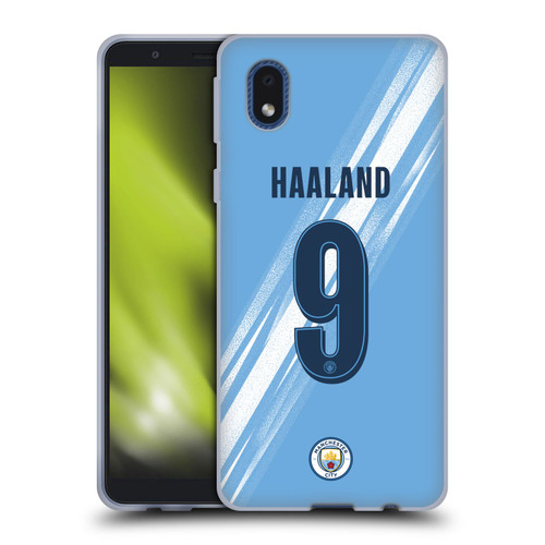 Manchester City Man City FC 2025/26 Players Home Kit Erling Haaland Soft Gel Case for Samsung Galaxy A01 Core (2020)