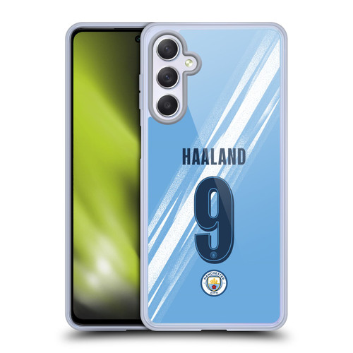 Manchester City Man City FC 2025/26 Players Home Kit Erling Haaland Soft Gel Case for Samsung Galaxy M54 5G Manchester City Man City FC 2025/26 Players Home Kit Erling Haaland Soft Gel Case for Samsung Galaxy M54 5G