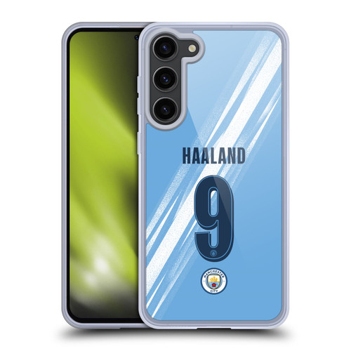 Manchester City Man City FC 2025/26 Players Home Kit Erling Haaland Soft Gel Case for Samsung Galaxy S23+ 5G Manchester City Man City FC 2025/26 Players Home Kit Erling Haaland Soft Gel Case for Samsung Galaxy S23+ 5G