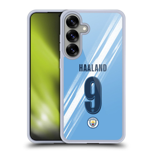 Manchester City Man City FC 2025/26 Players Home Kit Erling Haaland Soft Gel Case for Samsung Galaxy S25+ Manchester City Man City FC 2025/26 Players Home Kit Erling Haaland Soft Gel Case for Samsung Galaxy S25+