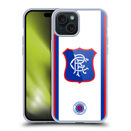 Rangers FC 2025/26 Kit Away Soft Gel Case for Apple iPhone 15 Plus