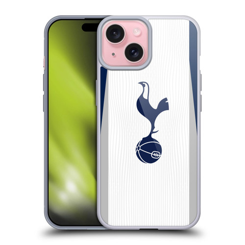 Tottenham Hotspur F.C. 2025/26 Badge Kit Home Soft Gel Case for Apple iPhone 15 Tottenham Hotspur F.C. 2025/26 Badge Kit Home Soft Gel Case for Apple iPhone 15