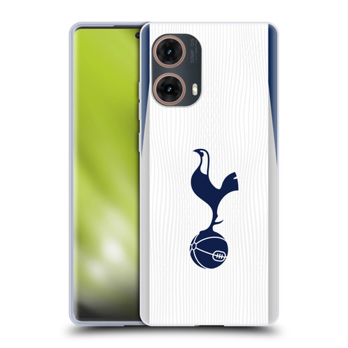 Tottenham Hotspur F.C. 2025/26 Badge Kit Home Soft Gel Case for Motorola Moto G85