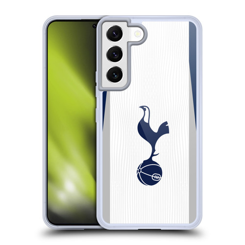 Tottenham Hotspur F.C. 2025/26 Badge Kit Home Soft Gel Case for Samsung Galaxy S22 5G