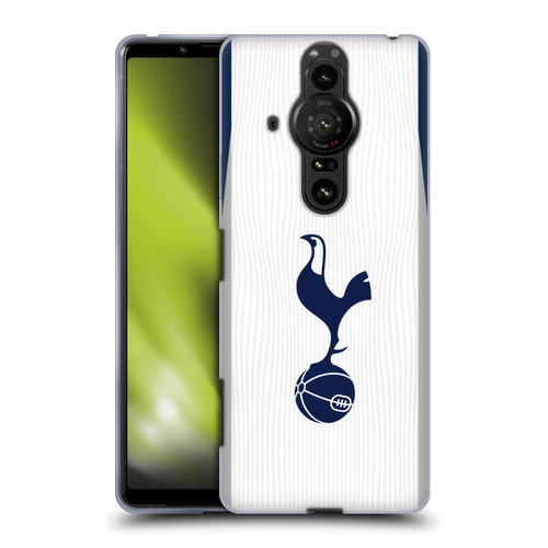Tottenham Hotspur F.C. 2025/26 Badge Kit Home Soft Gel Case for Sony Xperia Pro-I