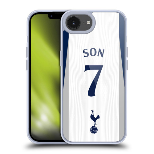 Tottenham Hotspur F.C. 2025/26 Players Home Kit Son Heung-Min Soft Gel Case for Apple iPhone 16e Tottenham Hotspur F.C. 2025/26 Players Home Kit Son Heung-Min Soft Gel Case for Apple iPhone 16e