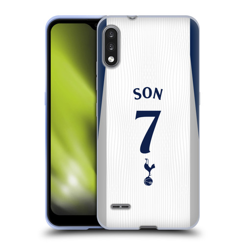 Tottenham Hotspur F.C. 2025/26 Players Home Kit Son Heung-Min Soft Gel Case for LG K22
