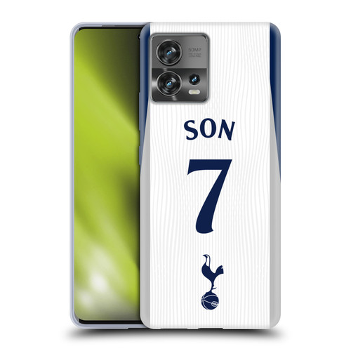 Tottenham Hotspur F.C. 2025/26 Players Home Kit Son Heung-Min Soft Gel Case for Motorola Moto Edge 30 Fusion Tottenham Hotspur F.C. 2025/26 Players Home Kit Son Heung-Min Soft Gel Case for Motorola Moto Edge 30 Fusion